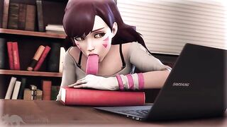 Taboo video that makes you think a little bit about D.Va and her moisture