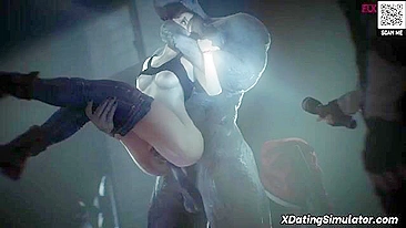 Resident Evil hentai compilation with the best fucking in different ways
