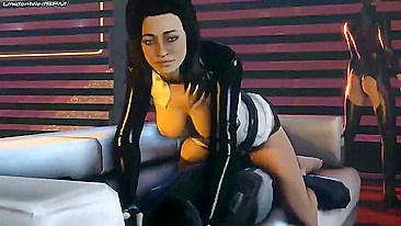 Nice combination of a horny woman and a truly freaky fucking with aliens