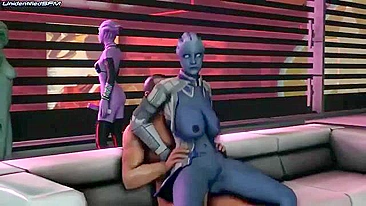 Nice combination of a horny woman and a truly freaky fucking with aliens