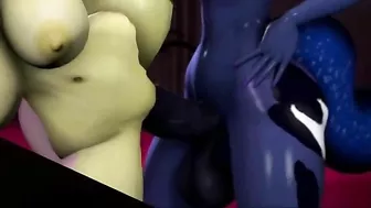 My Little Pony futa porn with lots of standing sex and real orgamss in HD