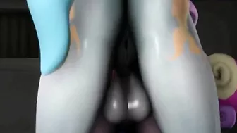 My Little Pony futa porn with lots of standing sex and real orgamss in HD