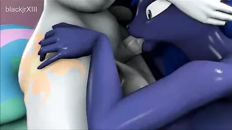 My Little Pony futa porn with lots of standing sex and real orgamss in HD
