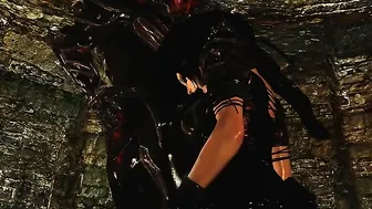 Skyrim hentai feautring a girl that wants demon cock in her wet little cunt