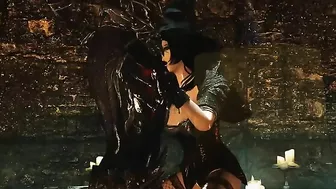 Skyrim hentai feautring a girl that wants demon cock in her wet little cunt