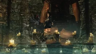 Skyrim hentai feautring a girl that wants demon cock in her wet little cunt