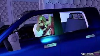 A hot and evil face to really fuck the sweet kitty up in a bouncing car