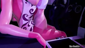 A hot and evil face to really fuck the sweet kitty up in a bouncing car