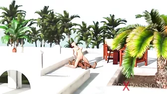 Brunette with short hair rammed in the best way possible Her pussy is soaked