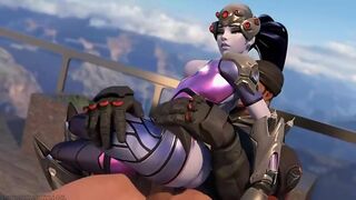 Overwatch fucking compilation with women that want to get drilled in POV