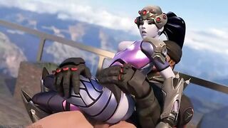 Overwatch fucking compilation with women that want to get drilled in POV