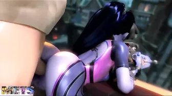 Overwatch fucking compilation with women that want to get drilled in POV