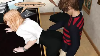 Secluded sex and taboo desires featured in a text heavy hentai story in HD Secluded sex and taboo desires featured in a text heavy hentai story in HD