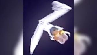 Awesome pron video showing sexy hentai action with a big boobs angel lady