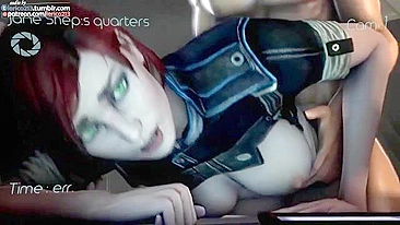 Female Shepard fucks everyone Just like normal people would wish for really