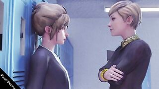 Futa Life is Strange bullying with hardcore anal penetration and orgasms