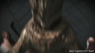 Dinosaur fucking a girl's pussy in a POV fucking with taboo pleasures in HD