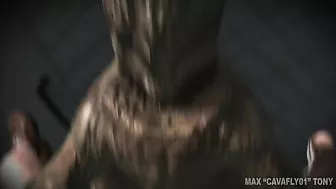 Dinosaur fucking a girl's pussy in a POV fucking with taboo pleasures in HD