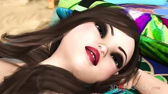 Brunette with a shaved twat enjoys reverse cowgirl riding to get herself off Brunette with a shaved twat enjoys reverse cowgirl riding to get herself off