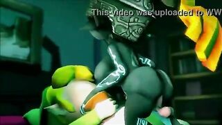 Princess Peach hentai with different fucking and hot orgasms in HD quality