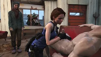 Jill Valentine gets fucked in Fallout 4 because she is a mega horny whore Jill Valentine gets fucked in Fallout 4 because she is a mega horny whore