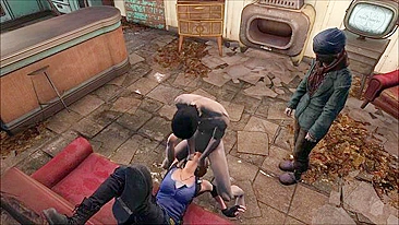 Jill Valentine gets fucked in Fallout 4 because she is a mega horny whore