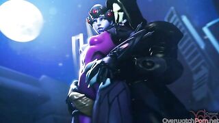 Widowmaker hentai loving with big dicks punishing her relentless twat here