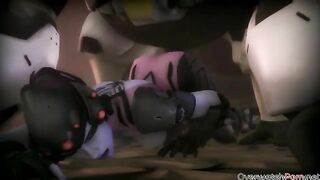 Widowmaker hentai loving with big dicks punishing her relentless twat here