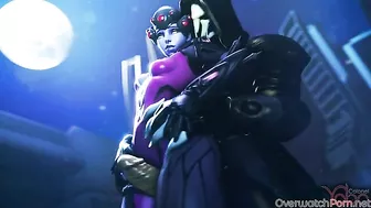 Widowmaker hentai loving with big dicks punishing her relentless twat here