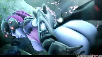 Widowmaker hentai loving with big dicks punishing her relentless twat here