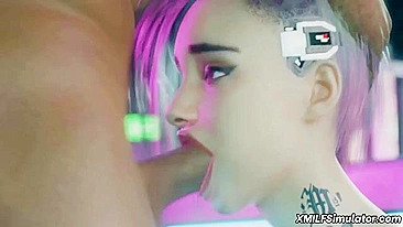 Cyberpunk hentai porn with lots of hardccore banging and real orgasms too