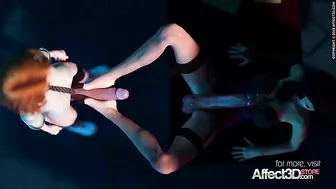 It’s so hot to see her without her clothes on using that futa cock for pleasure