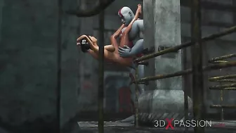 So you are on the edge of your seat as this girl goes in deep with Kratos