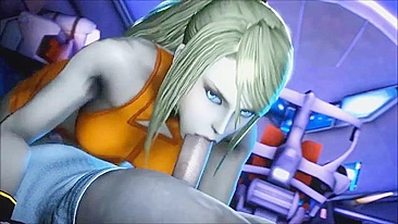 Samus Aran hentai compilation with cock riding and brilliant orgasms in HD