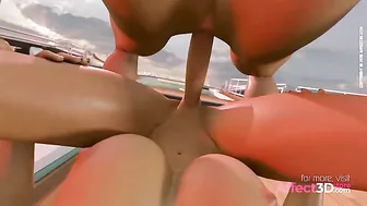 POV hentai scene showing a blonde that needs that cock to fill her up nicely