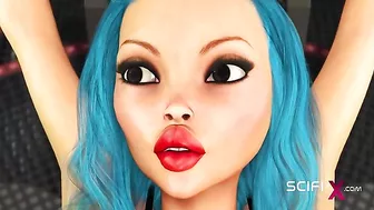 Sci fi sex scene featuring the best of brutal oral with real deal orgasms