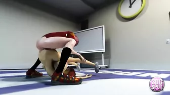 Men having multiple orgasms and a large amount of cum sprayed after this