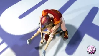 Men having multiple orgasms and a large amount of cum sprayed after this