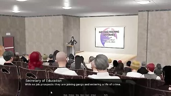 Pleasure session showing a headmaster and a horny blonde beauty cumming