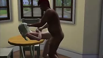 She was aroused to a frenzy with this enthusiastic man in her tight opening