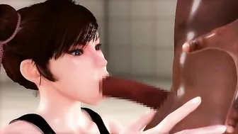 Chun Li latest hentai loving wtih a black dick that looks shiny and tasty too