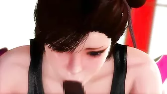 Chun Li latest hentai loving wtih a black dick that looks shiny and tasty too