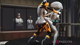 Futanari sexy time with hentai banging and deepthroat oral in HD quality