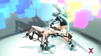Cyber sex with cyborgs that enjoy hardcore hentai aciton and true orgasms