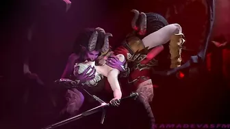 The best videos for some hardcore dirty action with hentai lesbians that CUM