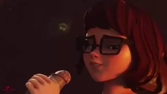 Velma hentai fuck featuring deep throat fuck with lots of fingering and such