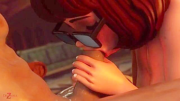 Velma hentai fuck featuring deep throat fuck with lots of fingering and such