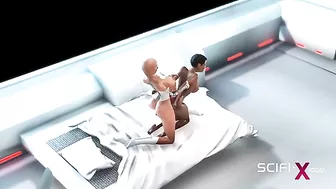 Android hentai action with lots of fucking and mostly oral orgasms in HD