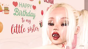 Extreme dick for a blonde princess who just turned 18 the other day YAY