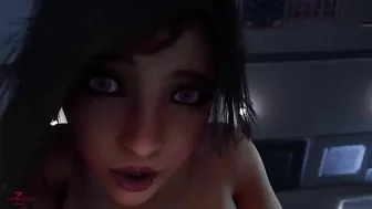Ada Wong loves that dick's been put into her ass while still wearing her panties